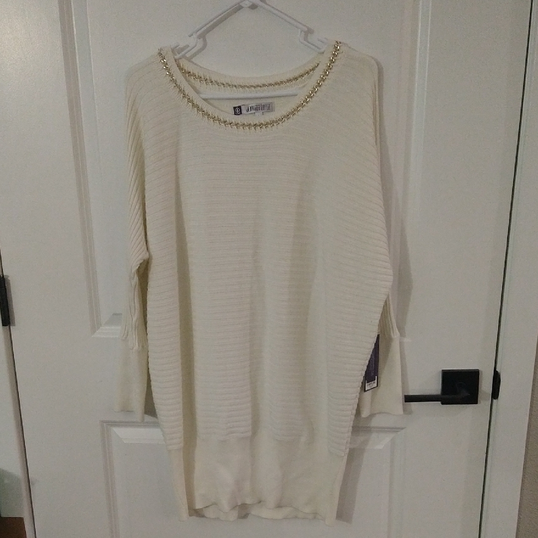 Nwt: Jennifer Lopez Sweater Shirt/Dress
